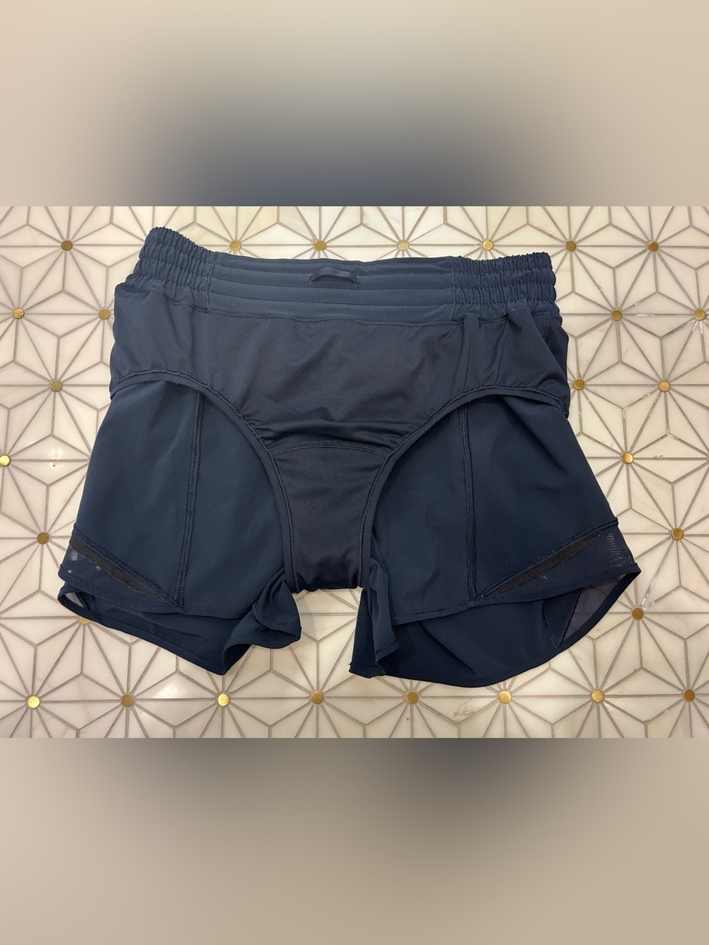 Lululemon Navy Running Shorts - Picture 5 of 9